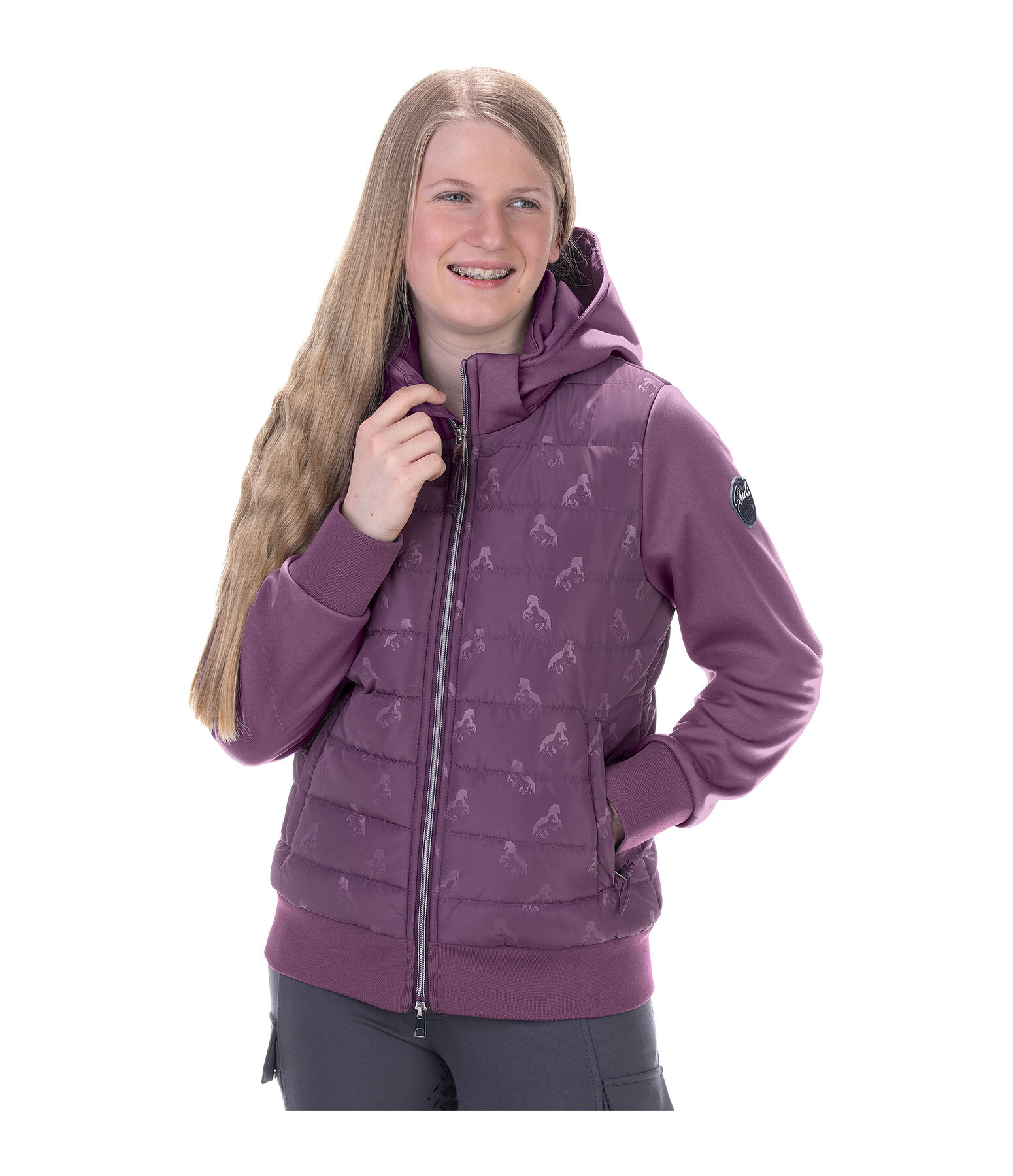 Children's Combination Soft Shell Jacket Saskia