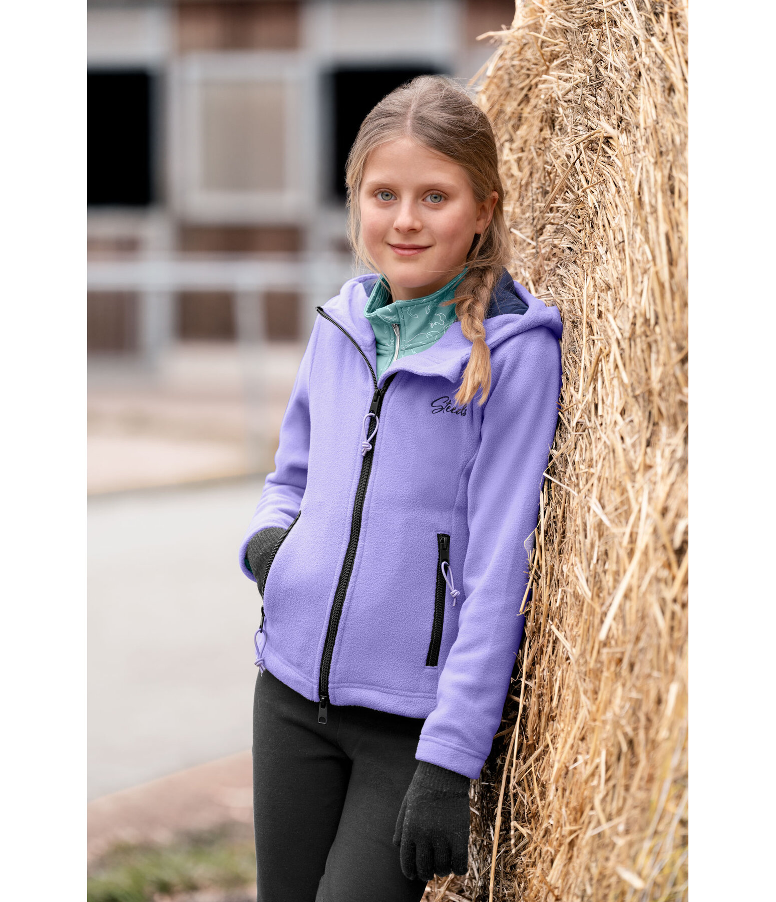 Children's Hooded Fleece Jacket Sibille Winter