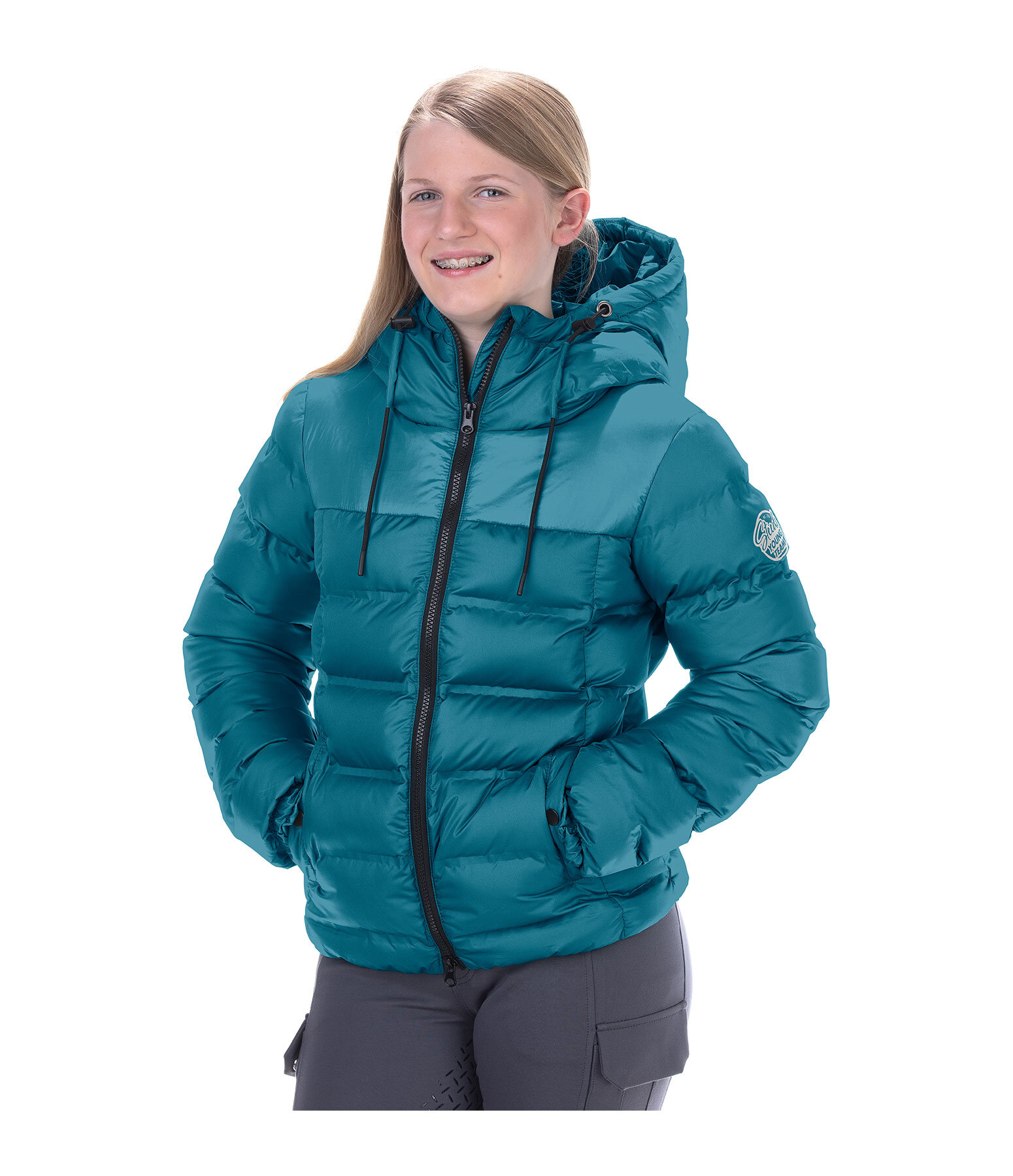 Children's Winter Quilted Riding Jacket Fenna