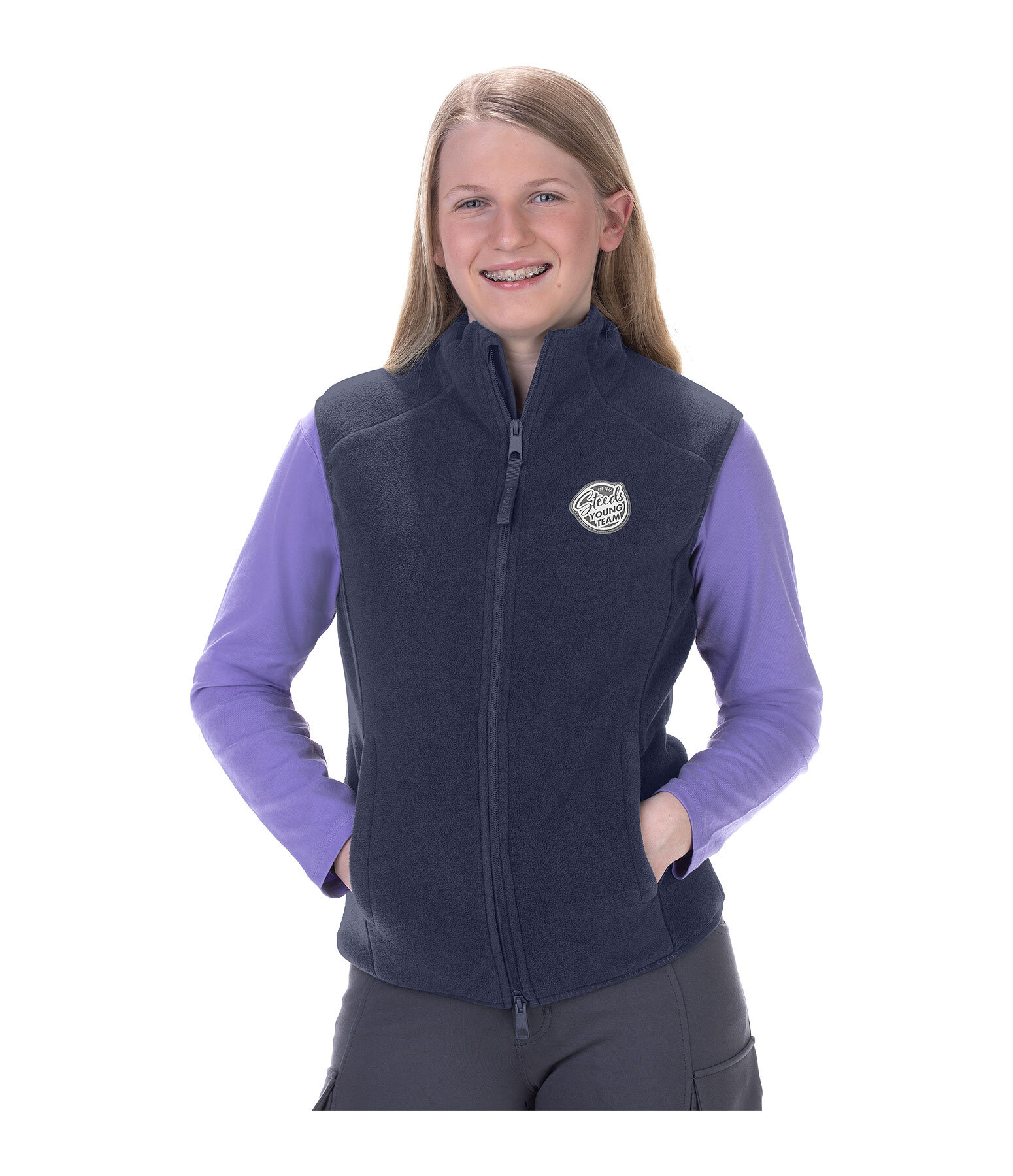 Children's Fleece Gilet Magali