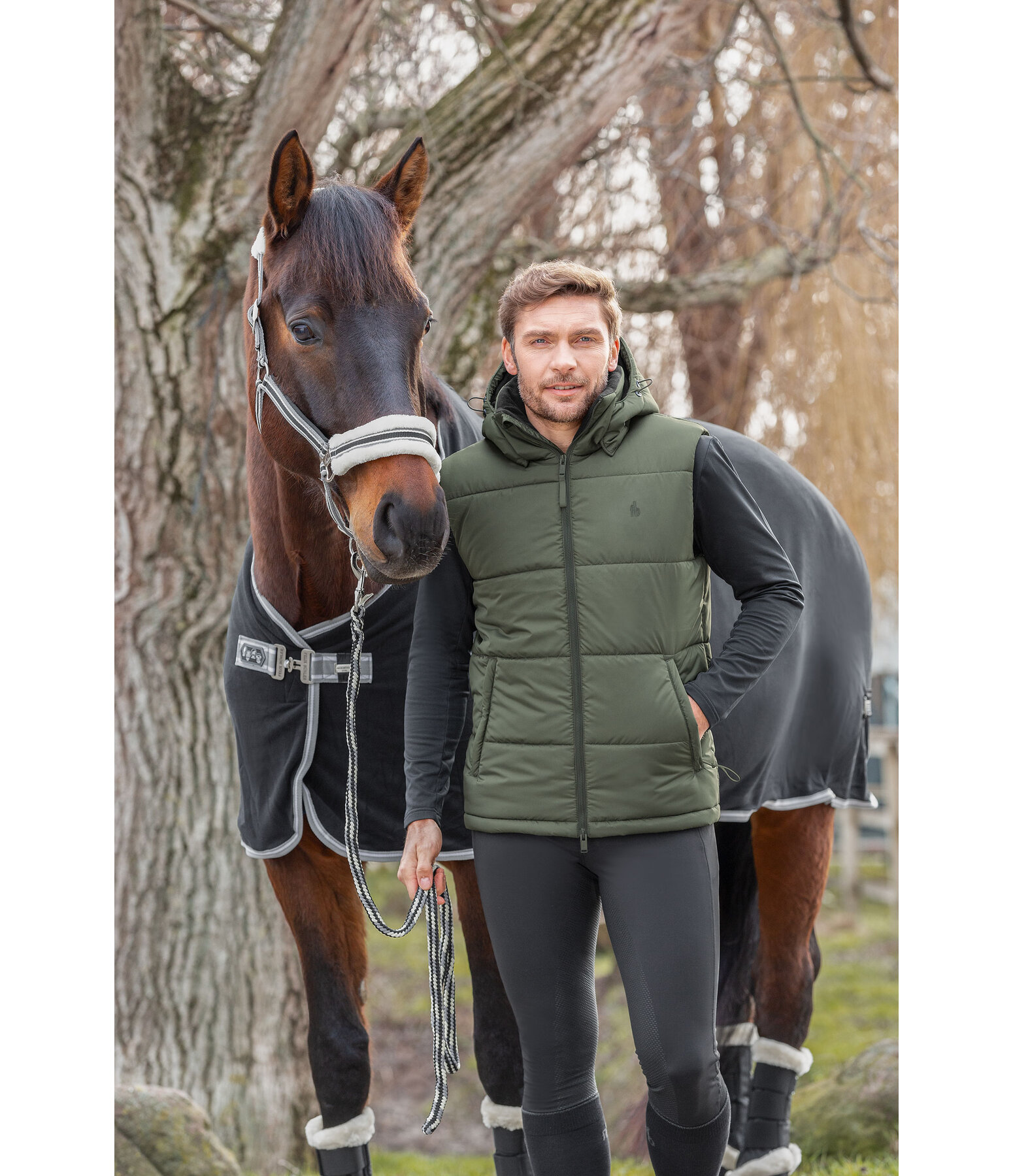 Men's Quilted Gilet Omaha