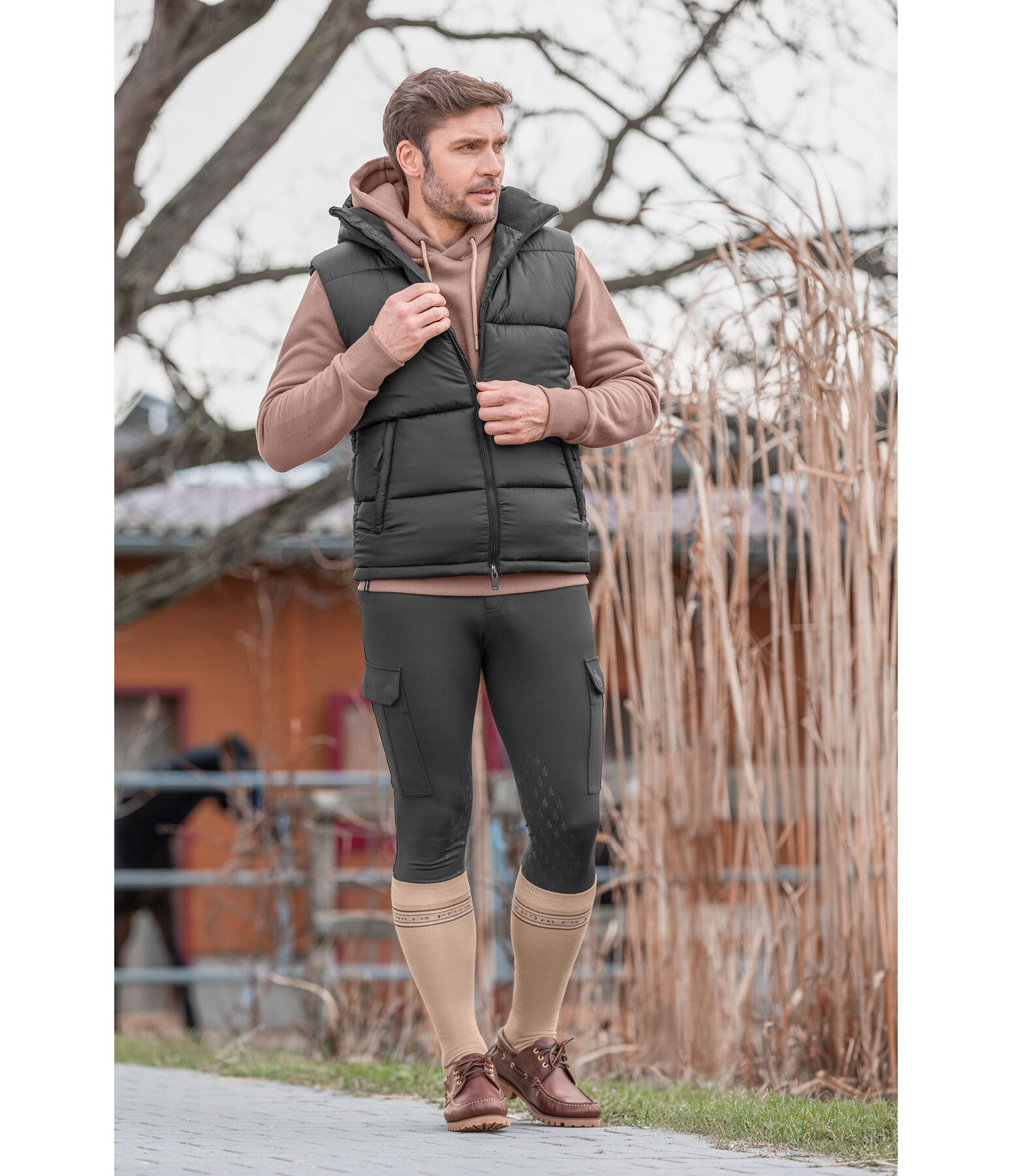 Men's Quilted Gilet Omaha