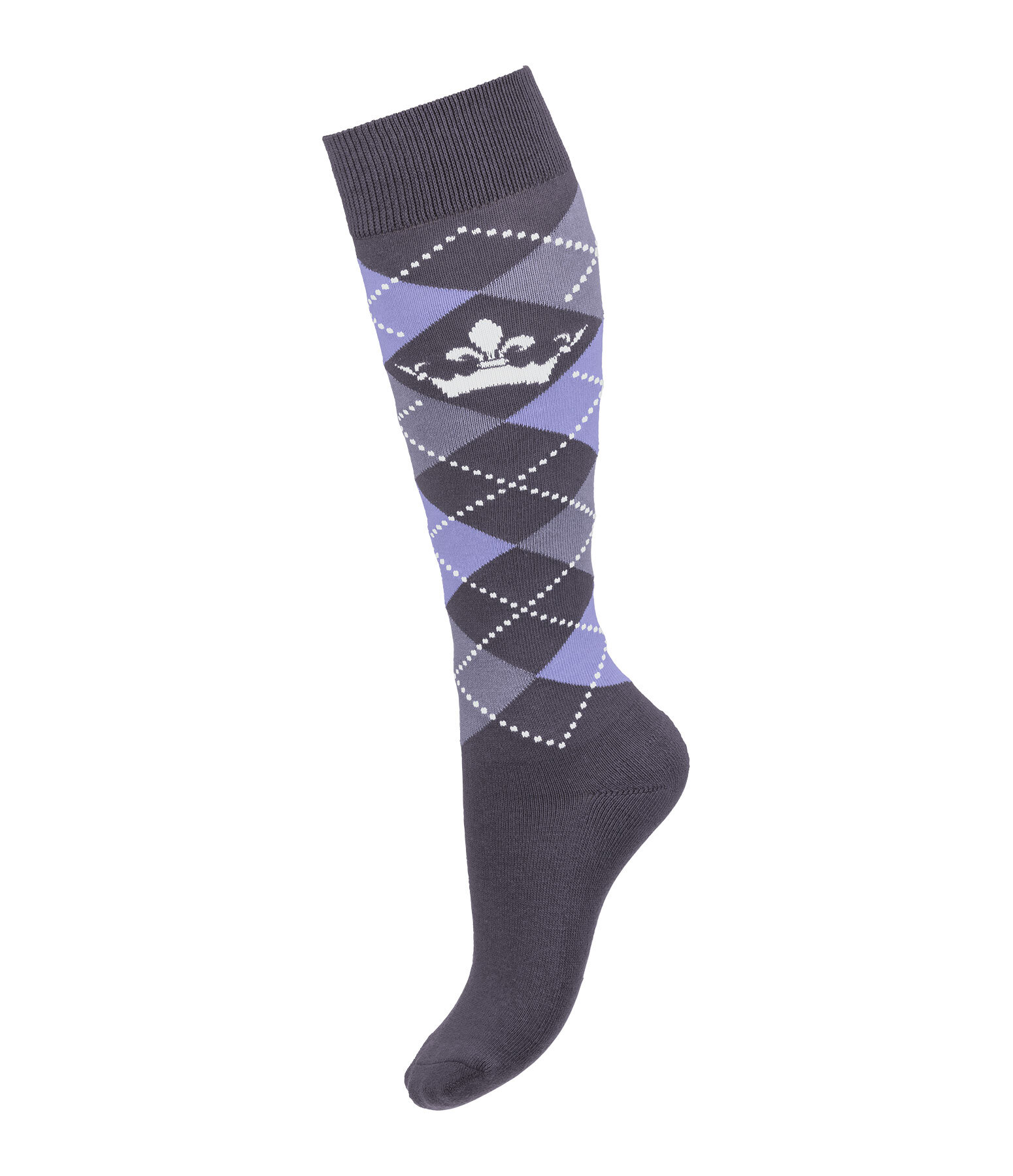 Argyle Knee Socks