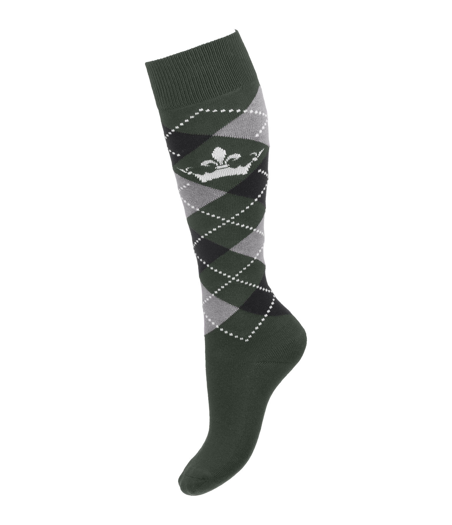 Argyle Knee Socks