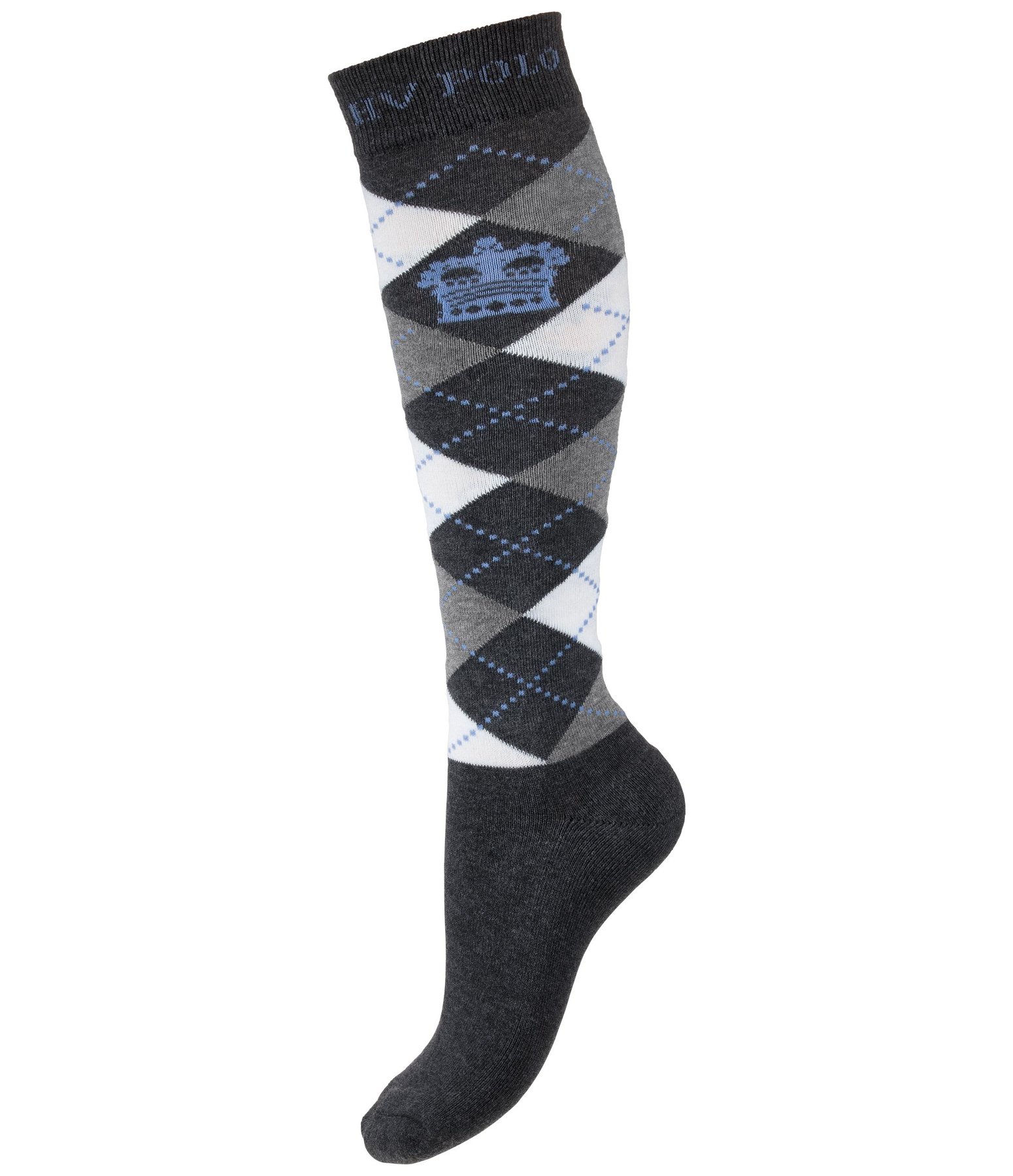 argyle knee socks