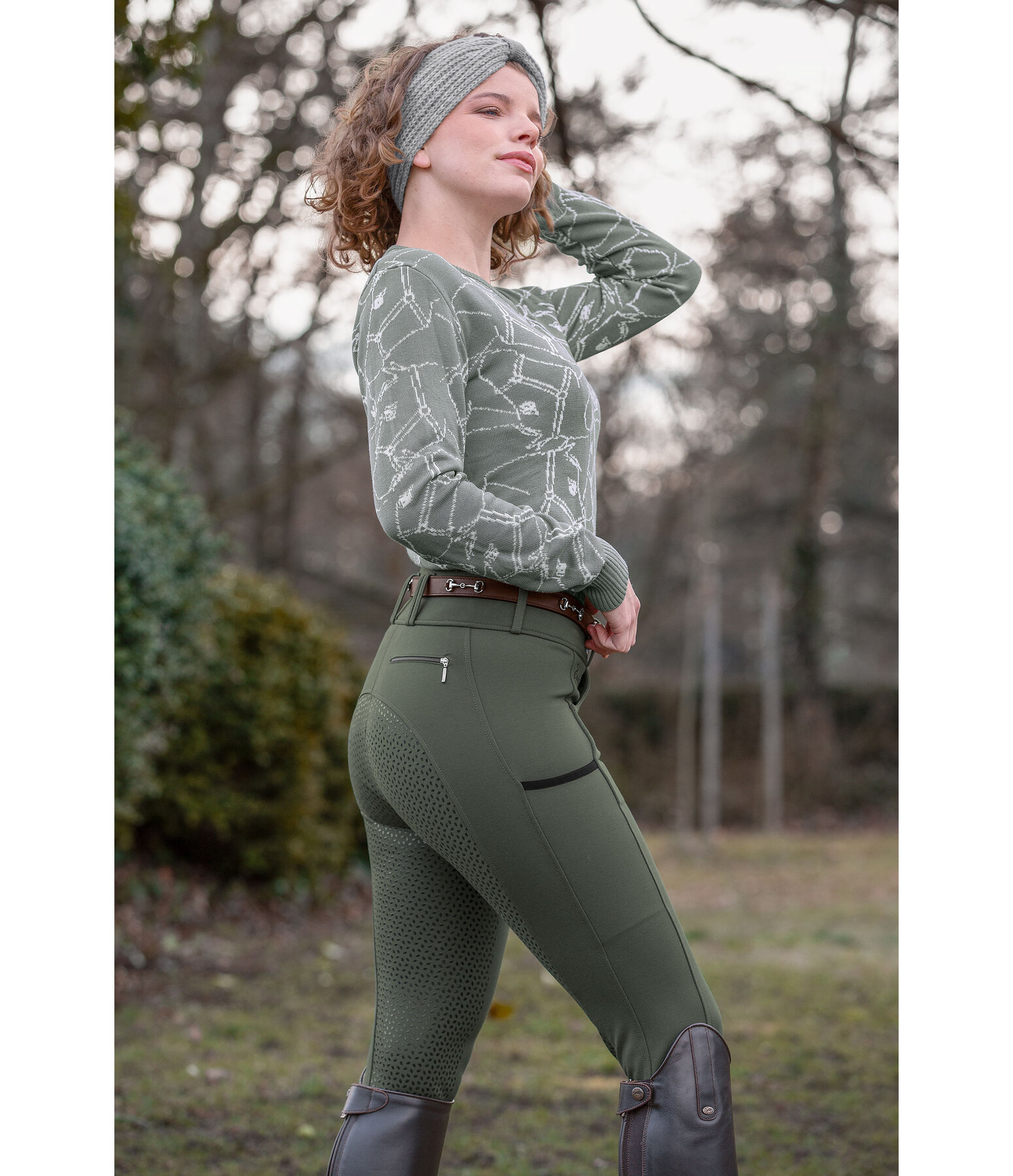 Grip High Waist Comfort Full Seat Breeches Juliane