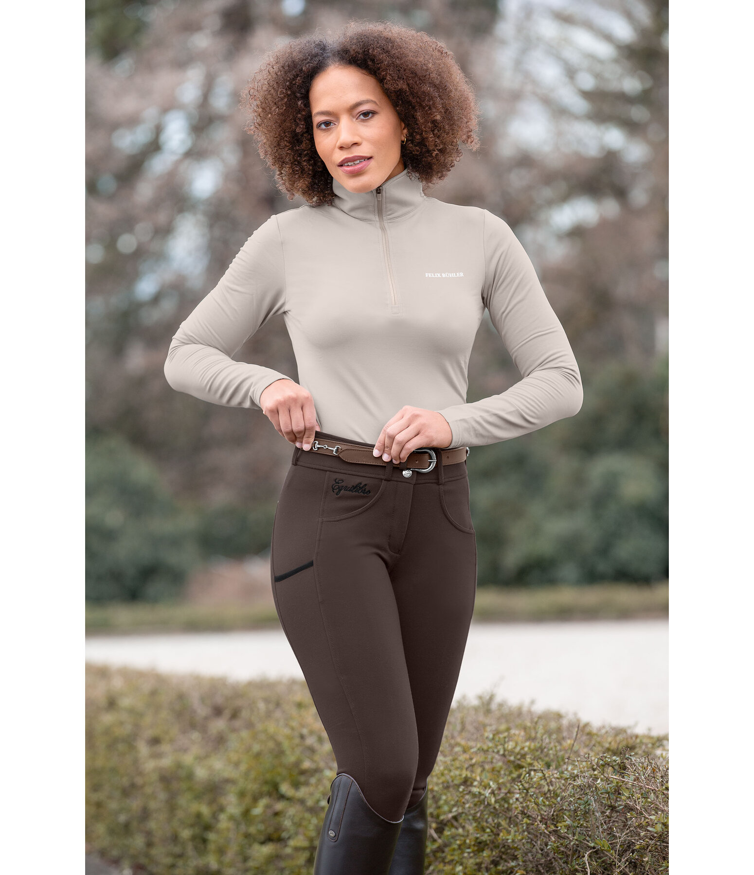 Grip High Waist Comfort Full Seat Breeches Juliane