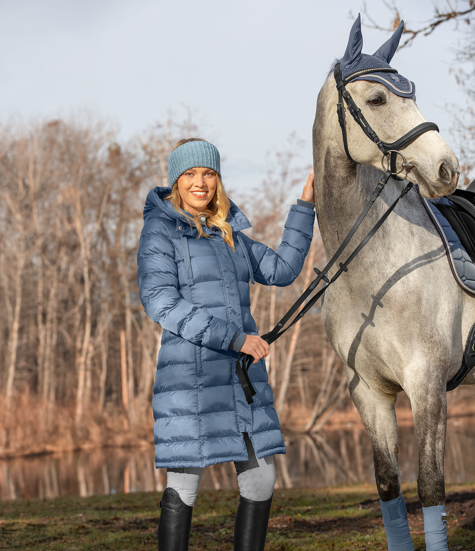 Women's Outfit Minou in Smoky Blue