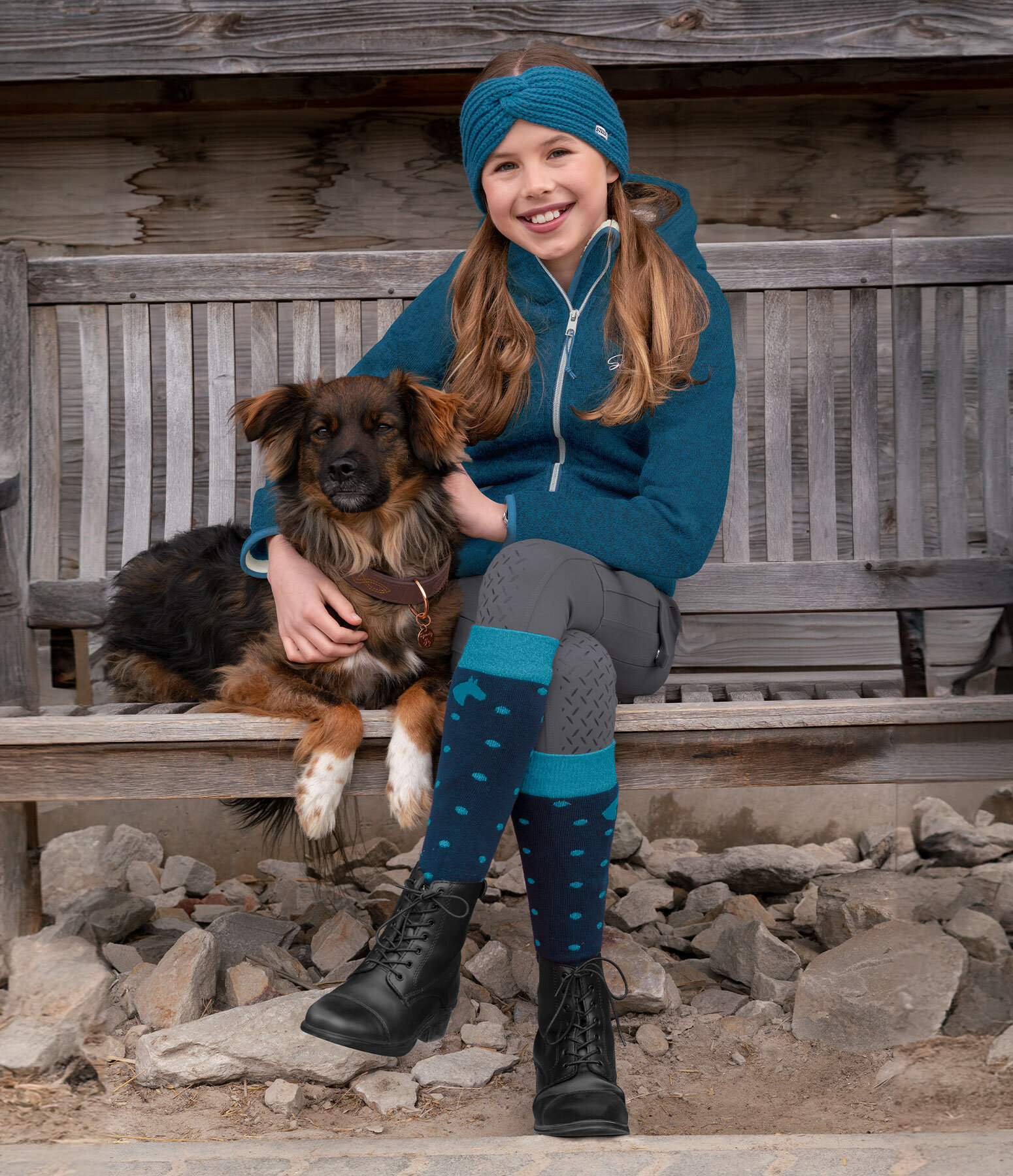 Children's Outfit Felia in Cobalt Blue