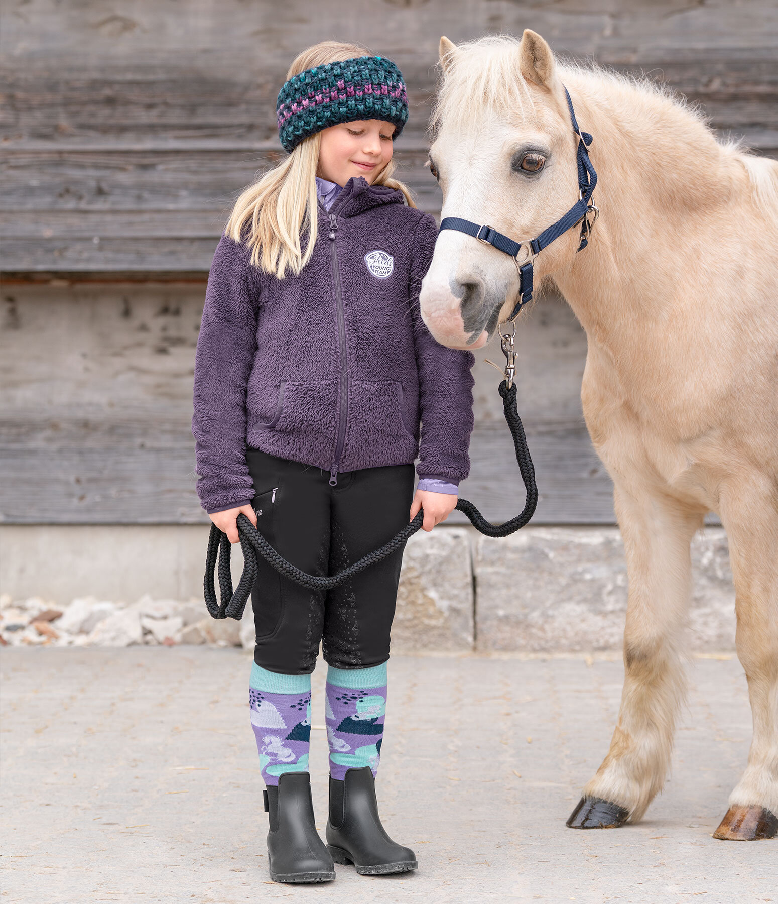 Children's Outfit Manon in Dark Turquoise