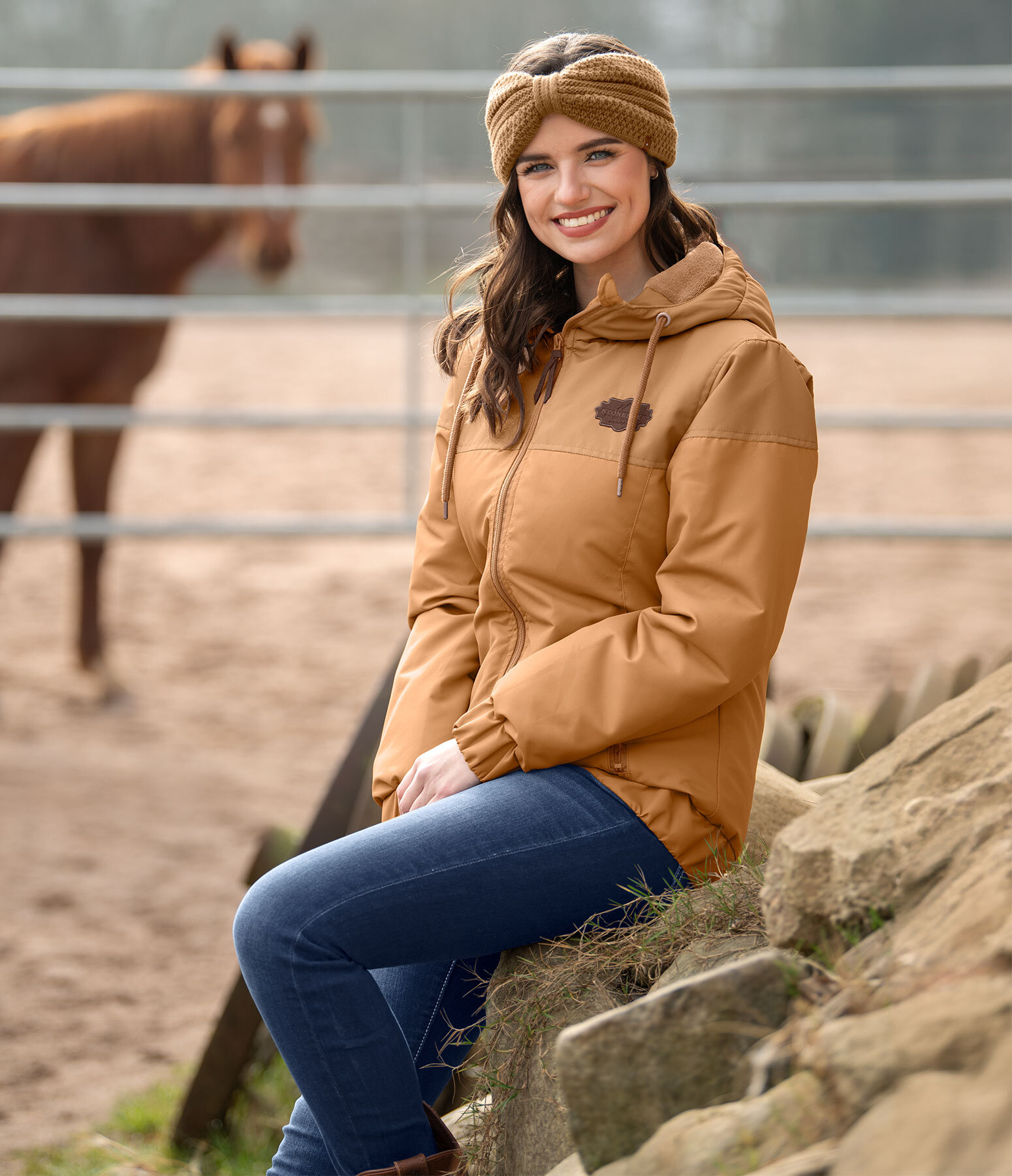 Western Outfit Leila in Caramel