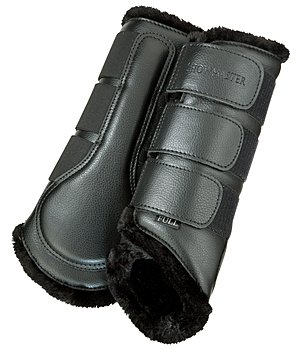 SHOWMASTER Dressage Boots Teddy Fleece, hind legs - 530555-F-SX