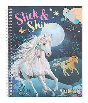 Miss Melody Colouring Book Stick & Shine - 621920