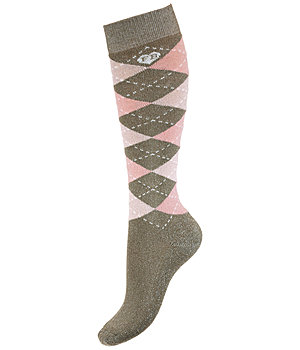 Felix Bhler Children's Glitter Knee Socks Caro - 680749-S-DU