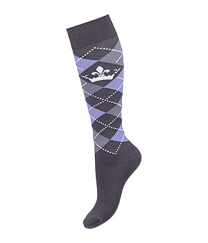 Felix Bhler Argyle Knee Socks - 750314-2-DV