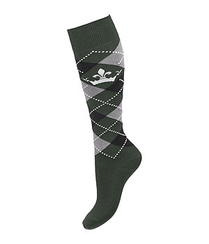 Felix Bhler Argyle Knee Socks - 750314-2-RF