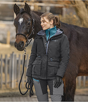 EQUESTRIAN WORK WEAR   Outfit Shell-Layer Outdoor Jacket in Black  - OFW24378