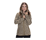 Ladies Knitted Fleece Jacket Zola