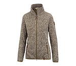 Ladies Knitted Fleece Jacket Zola