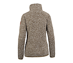 Ladies Knitted Fleece Jacket Zola