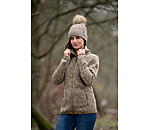 Ladies Knitted Fleece Jacket Zola