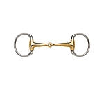 Olive Head Snaffle Bit, Single-Jointed, Thickness 16mm