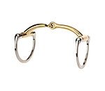 Eggbutt D-Ring Snaffle Bit, Single-Jointed, Thickness 16mm