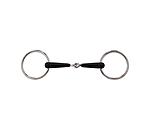 Rubber Snaffle Bit, Single-Jointed, Thickness 14mm