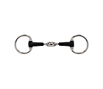 Rubber Snaffle Bit, Olive Head Double-Jointed, Thickness 14mm