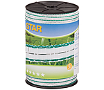 Electric Fence Tape Star Class DeLuxe, 200m / 12mm Roll