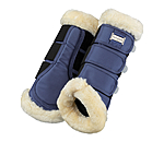 Teddy Fleece Dressage Boots Essential, hind legs