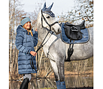 Hooded Quilted Riding Coat Minou