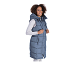 Hooded Long Gilet Clara