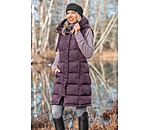 Hooded Long Gilet Clara