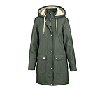 Teddy Fleece Hooded Rain Coat Paris