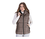 Hooded Quilted Riding Gilet Mira III