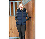 Hooded Quilted Riding Gilet Mira III