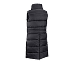 Quilted Long Gilet Amber