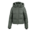 Hooded Quilted Riding Jacket Corinne