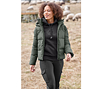 Hooded Quilted Riding Jacket Corinne