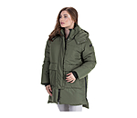 Hooded Quilted Riding Parka Miali