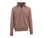 Men's Sweatshirt with zip up collar Portland