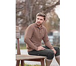 Men's Sweatshirt with zip up collar Portland