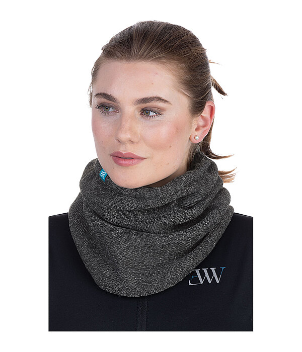 Wool Mix Knitted Fleece Neck Warmer