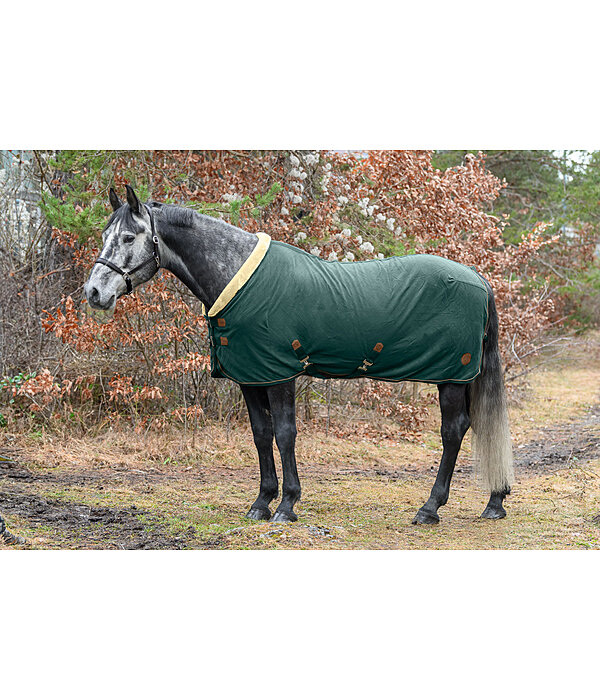 Fleece Wicking Rug Timeless Elegance with Teddy Fleece Collar