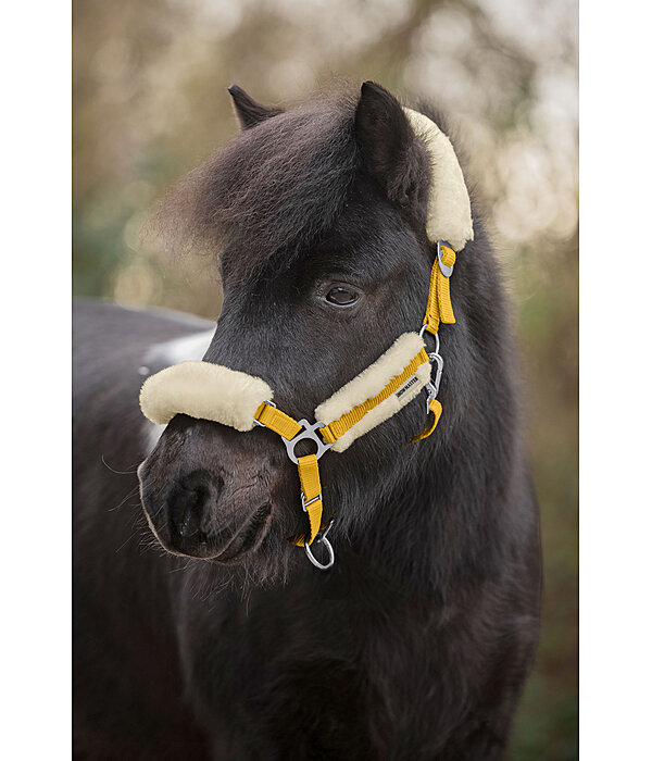 Foal & Shetland Pony Teddy Fleece Headcollar Cozy Adjustable