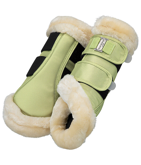 Teddy Fleece Dressage Boots Essential, front legs