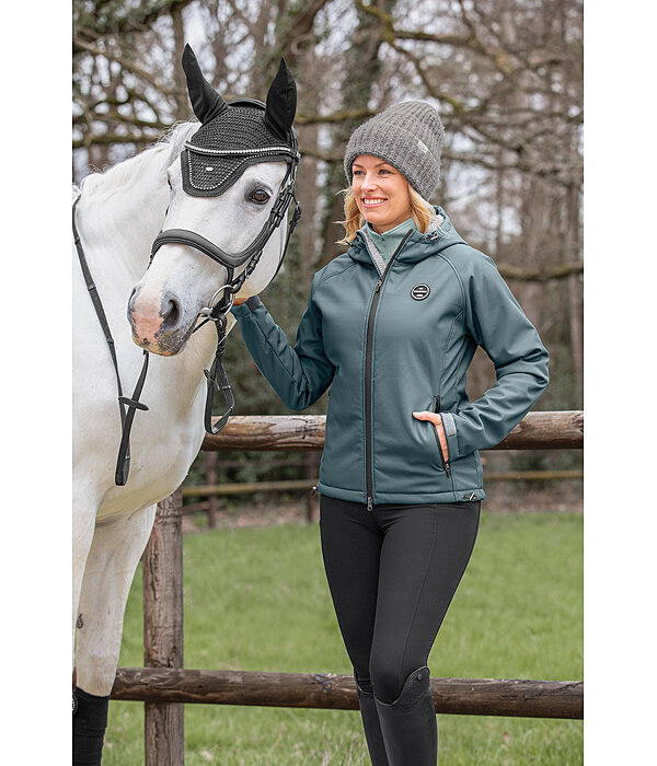 Hooded Soft Shell Riding Jacket Lara