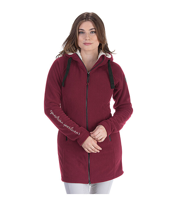 Hooded Fleece Coat Greta