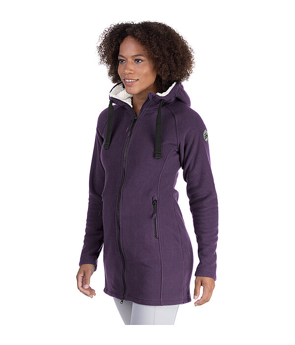 Hooded Fleece Coat Greta